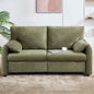 800LBS Down filled sofas, 60 inch minimalist sofa, with multiple colors in the living room and bedroom