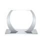 Only Table Legs.Stainless Steel O-Shaped Table Leg - A Strong Choice for Modern Homes.