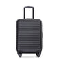 20' Carry on Luggage Lightweight Suitcase, Spinner Wheels, Black