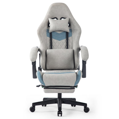 Ergonomically adjustable esports chair, equipped with headrests and waist pillows, adjustable height, suitable for offices and gaming rooms