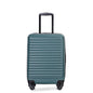 20' Carry on Luggage Lightweight Suitcase, Spinner Wheels, Green