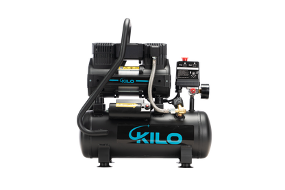 2 Gallon Oil Free Air Compressor, 1.0HP,  Max.115 PSI Pressure, 65dB Ultra Quiet Compressor for Auto Repair, Tire Inflation, Spray Painting, Woodwork Nailing