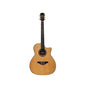 6-string Beginner Solid Spruce classic acoustic guitar, rosewood fretboard, colored finish, right