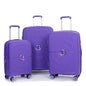 Expandable Hardshell Suitcase Double Spinner Wheels PP Luggage Sets Lightweight Durable Suitcase with TSA Lock,3-Piece Set (20/24/28) , Purple-NEW SKU W284P197041/W284P197039